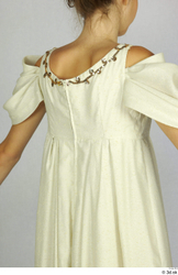 Upper Body Woman White Dress Costume photo references
